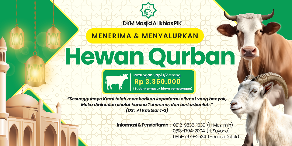 Qurban 1446 H Masjid Al Ikhlas PIK